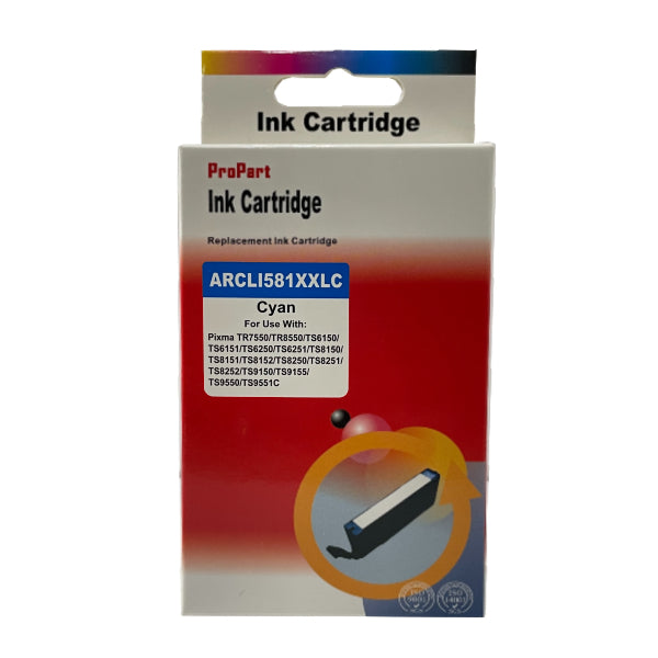 Cartuccia Ciano ARP-GI581 XXL C x Stampante Pixma TS705 Cartuccia Ciano ARP-GI581 XXL C x Stampante Pixma TS705